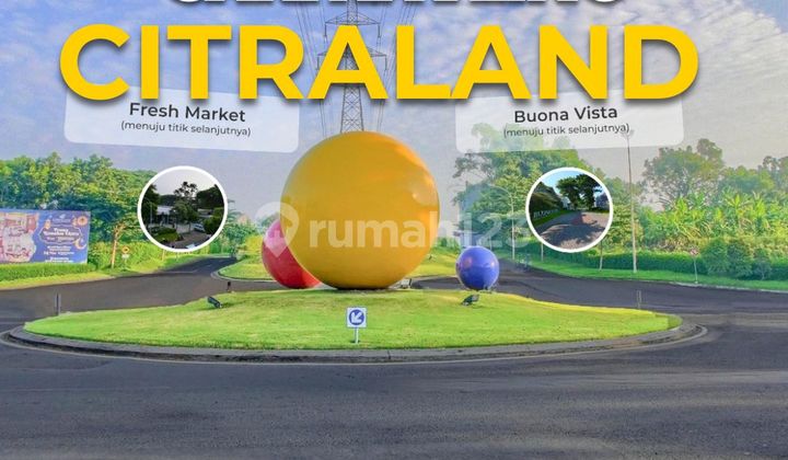 Rare 18-meter wide plot in the heart of Raffles Garden, Citraland Surabaya.