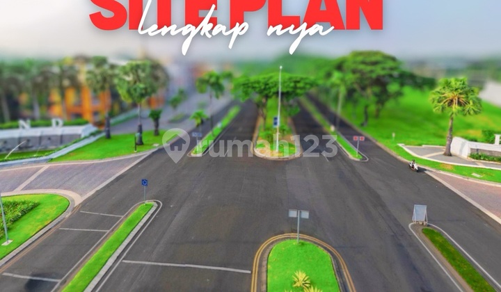 Kavling 450 M2 Di Taman Golf Citraland Surabaya Kotak Bagus