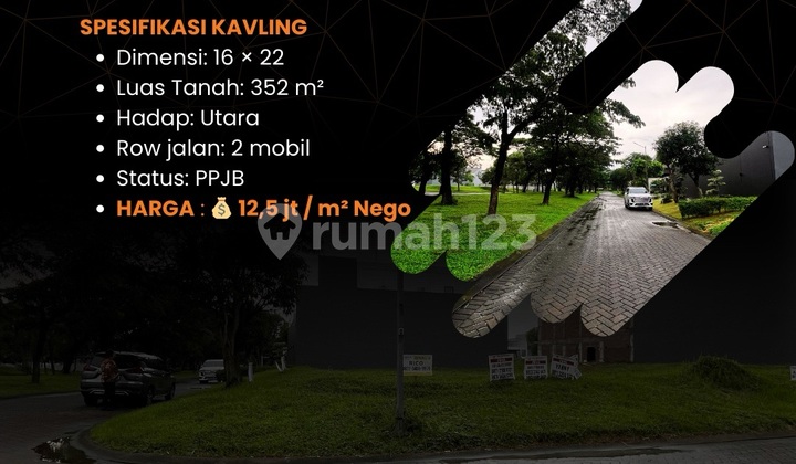 Kavling Waterfront Citraland Surabaya Termurah