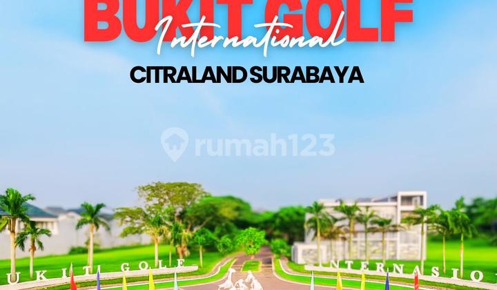 Bukit golf international 300 M2 kotak bagus langka !