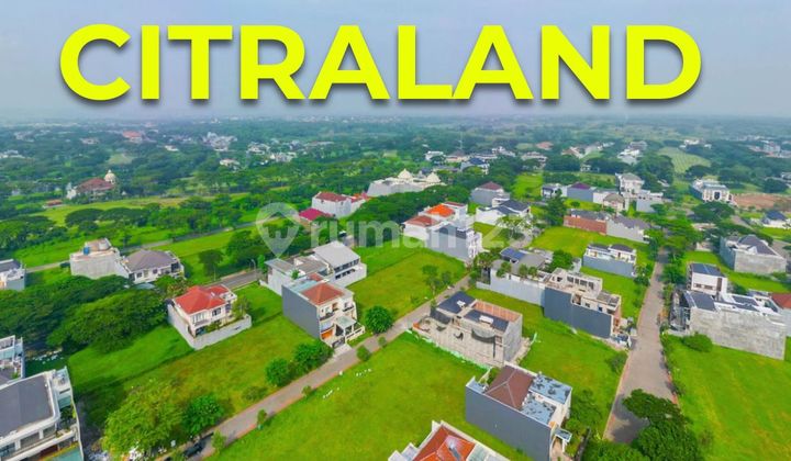 Kavling super premium di puncak golf citraland Row double way