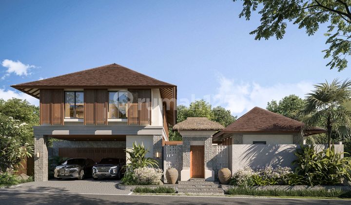 Villa Pendet Style 5 Br Di Jimbaran Dengan Suasana Hijau Alami