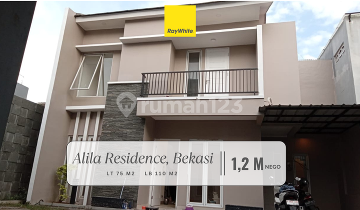 CHEAP SALE, ONLY 2 UNITS LEFT! MODERN SEMI-FURNISHED TOWNHOUSE, ALILA RESIDENCE, JATIASIH, BEKASI.