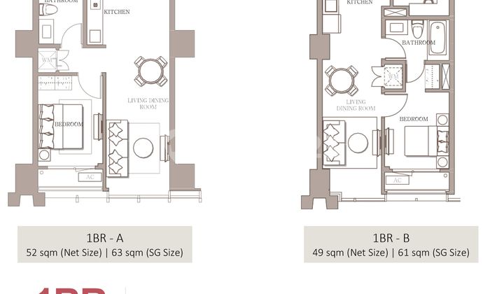 For Sale Brand New 1Br Unit at Branz Mega Kuningan, South Jakarta 2