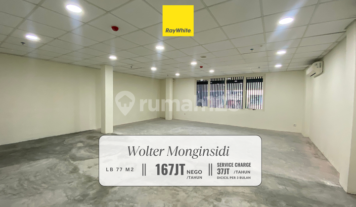 Disewakan Murah! Ruang Kantor/Tempat Usaha di Premium Area Wolter Monginsidi, Jakarta Selatan