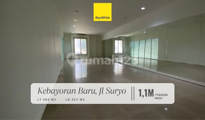 FOR RENT! Prime Location! Office/Business Space on Jl. Suryo, Kebayoran Baru, Ready to Use.