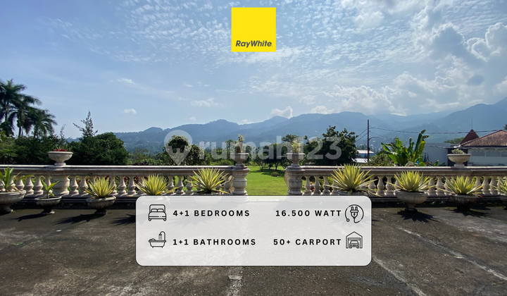 For Sale Fast! Luxury Villa+Shop House in Puncak Road, West Java