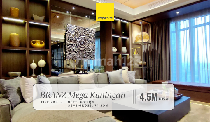 Dijual Unit 2Br di Branz Mega Kuningan, Jakarta Selatan Dijual Unit 2Br di Branz Mega Kuningan, Jakarta Selatan