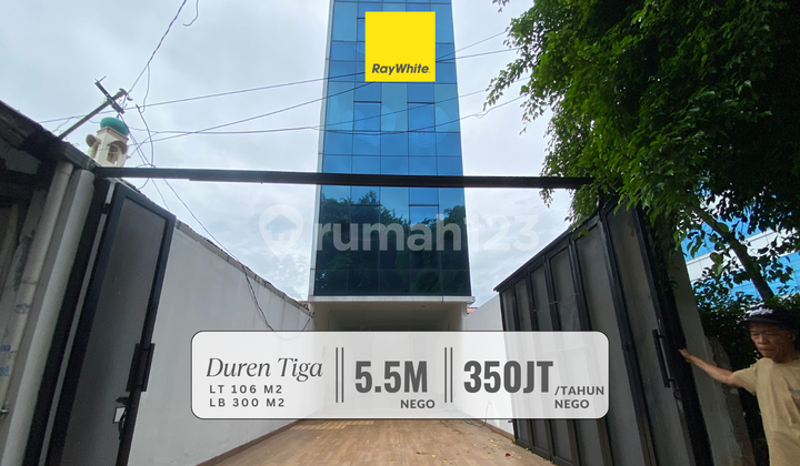 Dijual Ruko 4 Lantai Nego Abis! di Duren Tiga, Pancoran Jakarta Selatan! Cocok untuk Perkantoran