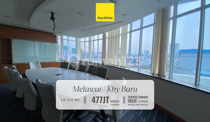 Affordable Office for Rent! Furnished Office in Melawai, Kebayoran Baru