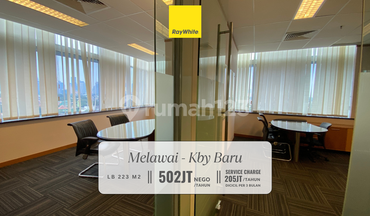 Cheap for Rent! Furnished Office in Melawai, Kebayoran Baru