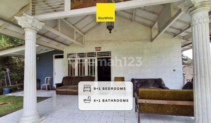 For Rent: Peak Villa Ready to Occupy! Super Luxurious and Spacious with Panoramic Mountain View in Cisarua, Puncak Main Road