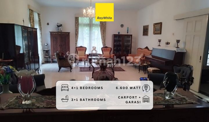 Dijual Cepat! Rumah Klasik di Area Premium Jl Martimbang, Kebayoran Baru, Jakarta Selatan. 2