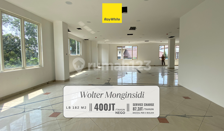Disewakan Murah! Ruang Kantor di Premium Area Wolter Monginsidi, Jakarta Selatan