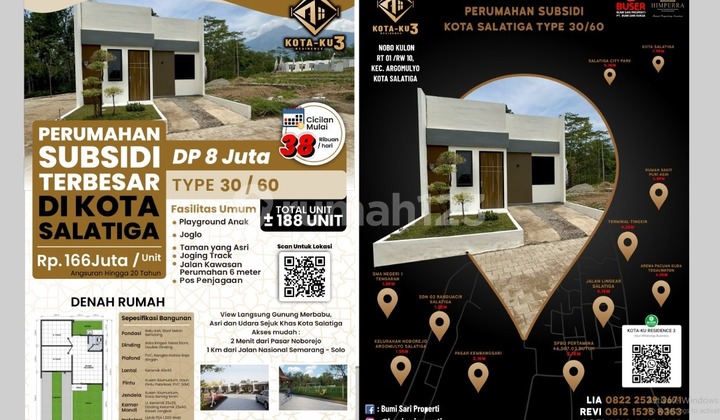 Perumahan Subsidi Kota Salatiga Cicilan Flat Sampai Lunas Perumahan Subsidi Kota Salatiga Cicilan Flat Sampai Lunas