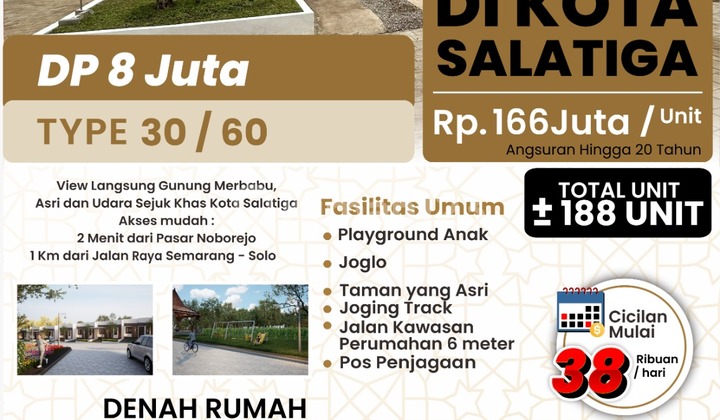 Perumahan Subsidi Kota Salatiga Cicilan Flat 2