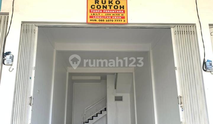 Ruko Sia Huni - Free Biaya-biaya - Bisnis Area - Uang Muka 0% 