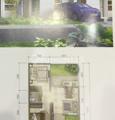 Rumah Cluster, harga di bawah developer & bersertifikat Hak Milik 2