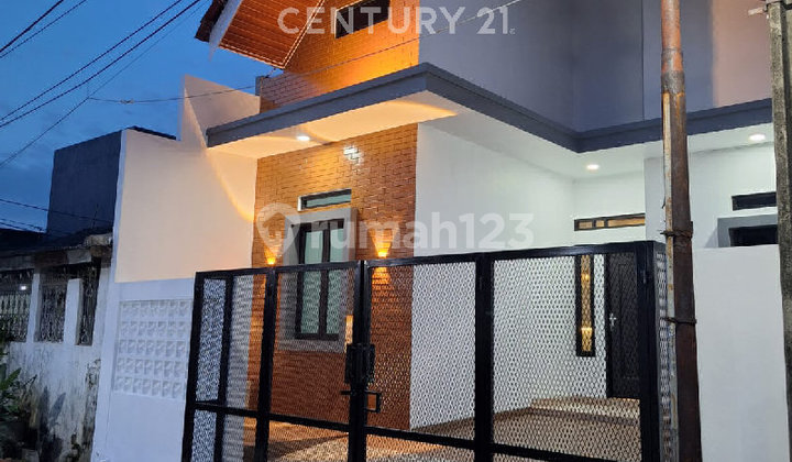Rumah Estetik 1lt Di Irigasi Danita, Bekasi Timur