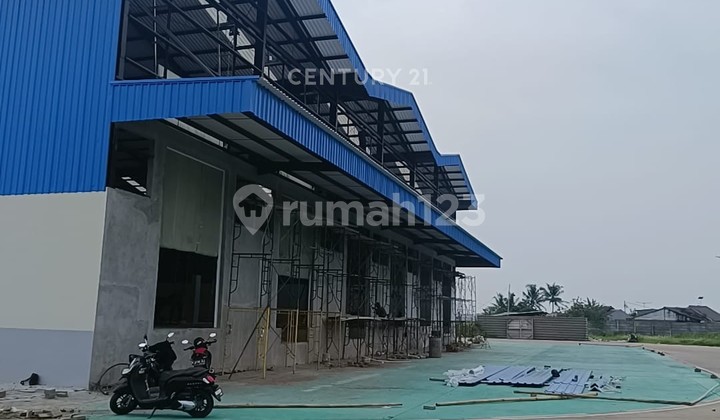 3 Warehouse Units with Loading Dock Brand New Near Airport in Tangerang