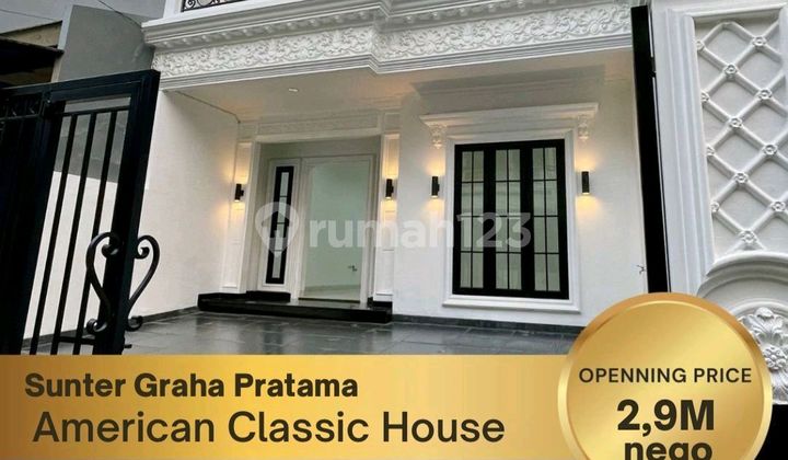 Rumah 2Lt American Classic. Sunter Graha Pratama Sunter Rumah 2Lt American Classic. Sunter Graha Pratama Sunter