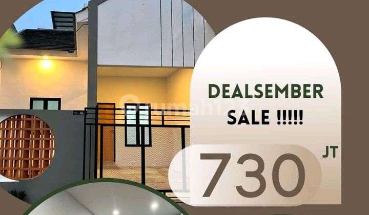 Rumah Baru 1Lt Duta Harapan. Dekat Summareconbekasi