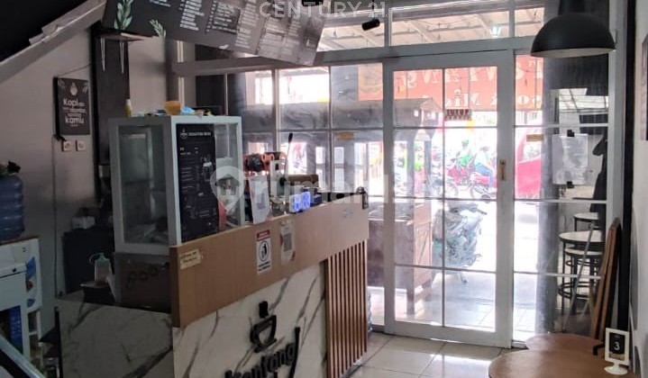 Cafe Shop House for Sale 2 Floors in Taman Bekasi Asri, Beside Main Road, Vila