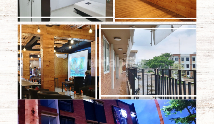Terraced Shop House Kost-Cafe Furnished Bintaro (Opposite UPJ University) Jakarta