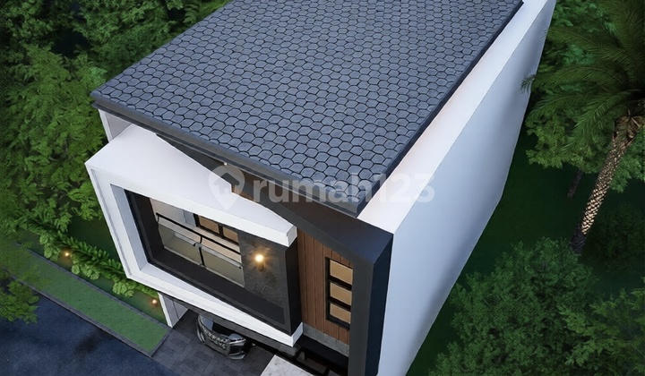 Rumah Kontemporer Dalam Cluster Srengseng Sawah Jakarta Selatan 2