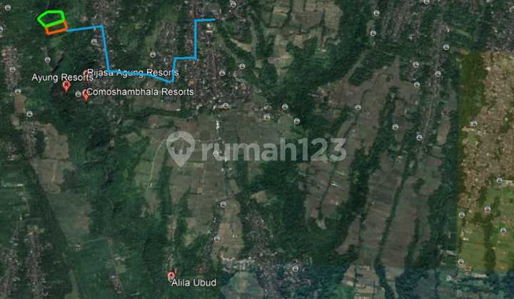 Tanah Jual Lokasi Payangan