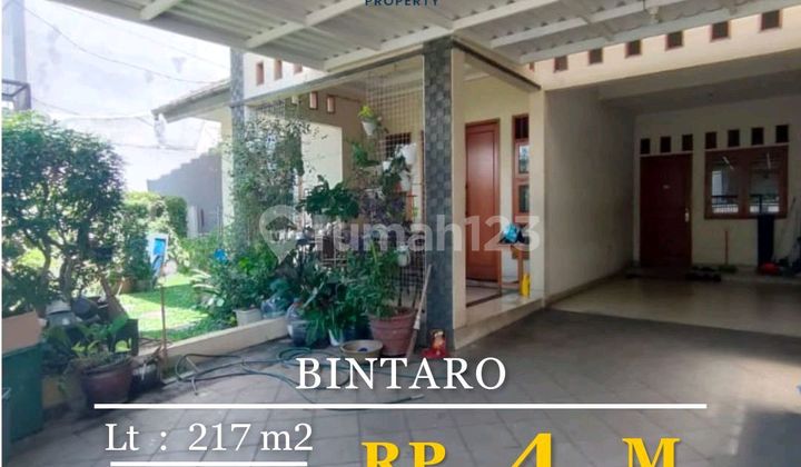 Rumah Asri Nyaman Lokasi Di Bintaro Jakarta Selatan