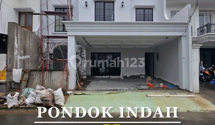 Rumah Bangunan Baru Di Pondok Indah Dekat Kebayoran Baru , Lebak Bulus Jakarta Selatan