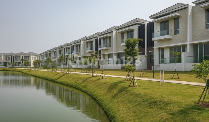 Brand New Spacious House with Lake View in PIK 2 Brand New Spacious House with Lake View in PIK 2