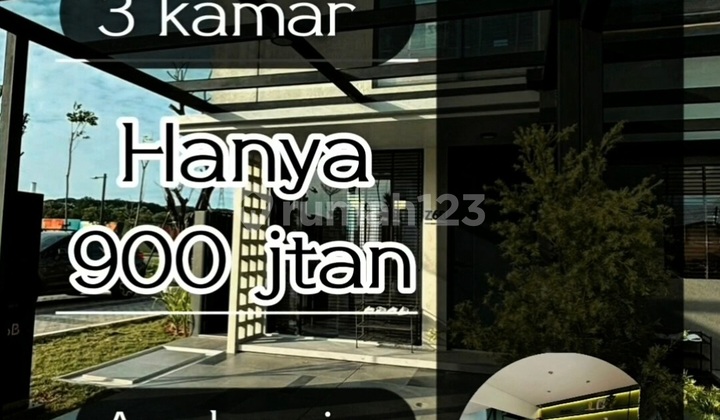 Rumah 2 Lantai 3 Kamar Hanya 900 Jutaan SHM 1