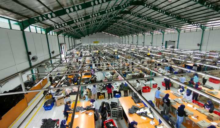 Pabrik Garment di Gunung Sindur Bogor, Lahan 7.168 M² & Akses Kontainer 40 Ft