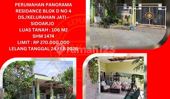 Jual Rumah Lelang Bank di Sidoarjo (Panorama Residance - Jati) : Lelang Kpknl Jual Rumah Lelang Bank di Sidoarjo (Panorama Residance - Jati) : Lelang Kpknl