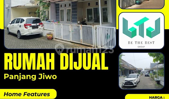 Dekat Kampus!! Dijual Rumah SHM di Panjang Jiwo - Tenggilis Mejoyo Surabaya