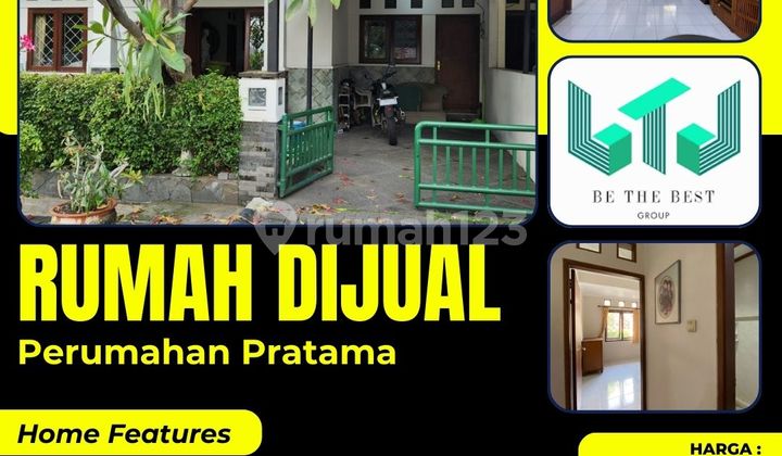 Private & Exclusive Environment!! House for Sale in Pratama Wiyung Housing, Surabaya