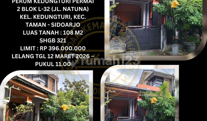 Jual Rumah Lelang Bank di Taman Sidoarjo (Kedungturi Permai 2) - Lelang Kpknl Jual Rumah Lelang Bank di Taman Sidoarjo (Kedungturi Permai 2) - Lelang Kpknl