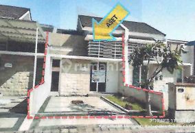 Bank Auction House for Sale in Menganti (Puri Safira Regency Cluster Shanaya): KPKNL Auction 2
