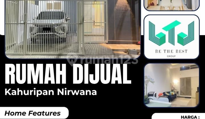 House, 1 Floor, Freehold, in Sidoarjo, Kahuripan Nirwana Village Housing - Semi Furnished!!