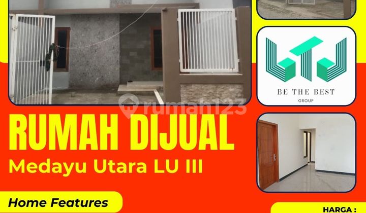 Termurah & Siap Huni!! Dijual Rumah Murah Medayu Utara Rungkut Surabaya Timur 1