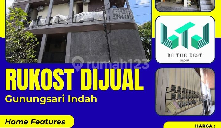 30 Rooms!! For Sale, New Fully Furnished Boarding House - Ready to Earn in Gunung Sari Indah, South Surabaya