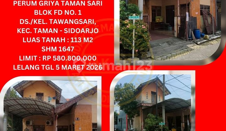 Selling Bank Auction House in Sidoarjo (Griya Taman Sari) : Kpknl Auction Selling Bank Auction House in Sidoarjo (Griya Taman Sari) : Kpknl Auction