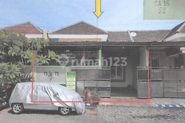 House for Sale via Auction in Sidoarjo City (Kahuripan Nirwana Village Housing) - Below Market Price!!