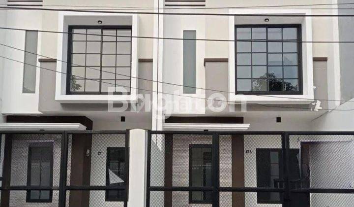 RUMAH BARU GRESS 2 LT DI RUNGKUT ASRI, TATANAN RUANG LEGA, KAMAR BESAR2 1