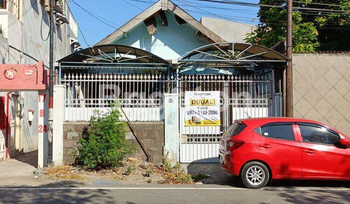 RUMAH USAHA NOL JALAN SIMOKERTO FULL BANGUNAN BEKAS PRIMAGAMA PDAM KONDISI KOSONGAN COCOK UNTUK USAHA 1