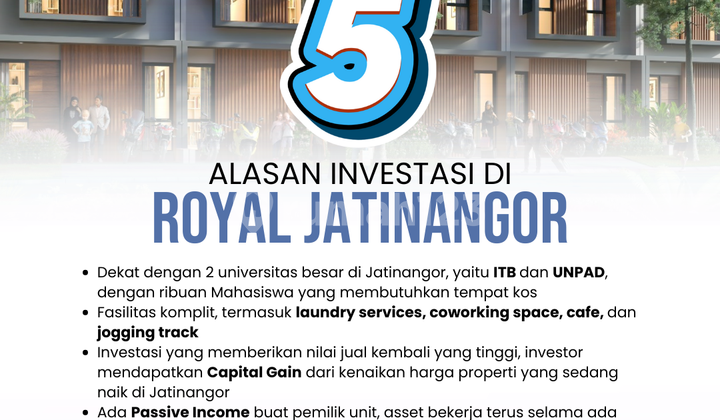 Rumah Kos Eksklusif, Lokasi Strategis Dekat ITB dan UNPAD Rumah Kos Eksklusif, Lokasi Strategis Dekat ITB dan UNPAD