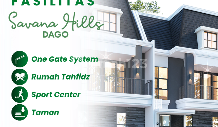 2-Story House in Dago, Strategic Location Near ITB and City Center 2