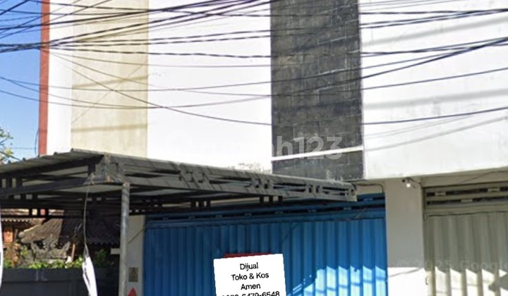 3-Story Shop House + 14 Strategic Boarding Rooms in Glogor Denpasar 1